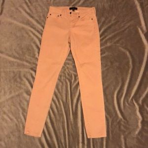 Banana Republic Pink/Salmon Skinny Jeans